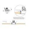Wever & Ducré Deep Adjust 1.0 PAR16 ressorts à lames Spot encastré