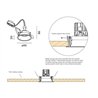 Wever & Ducré Deep IP44 1.0 PAR16 ressorts à lames Spot encastré