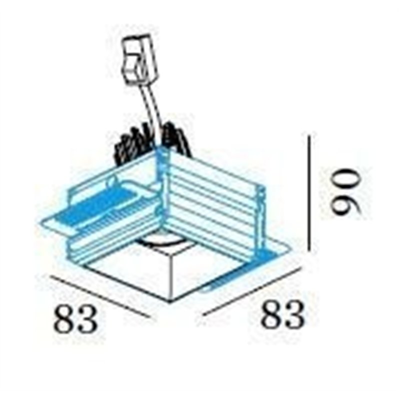 Wever & Ducré Strange Trimless 1.0 LED Spot encastré