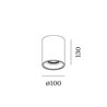 Wever & Ducré Solid 1.0 LED Plafonnier