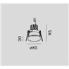 Wever & Ducré Deeper IP44 1.0 LED Einbaustrahler