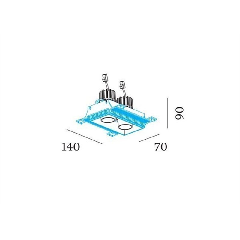 Wever & Ducré Sneak Trimless 2.0 LED Spot encastré