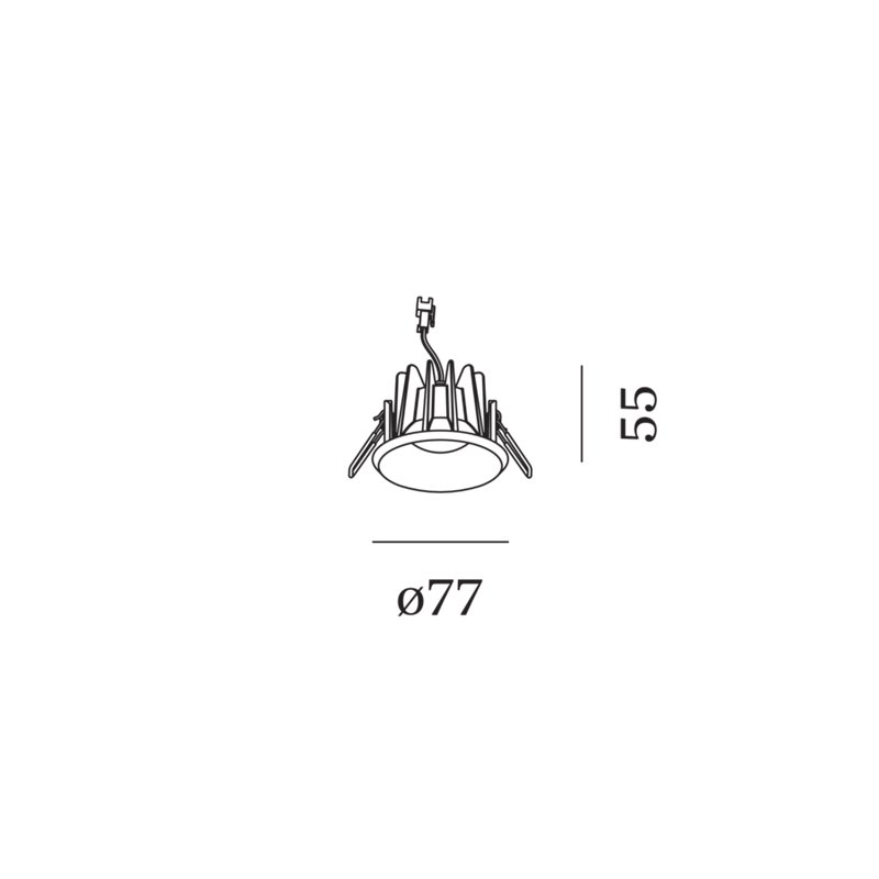 Wever & Ducré Taio Round IP65 1.0 Einbaustrahler