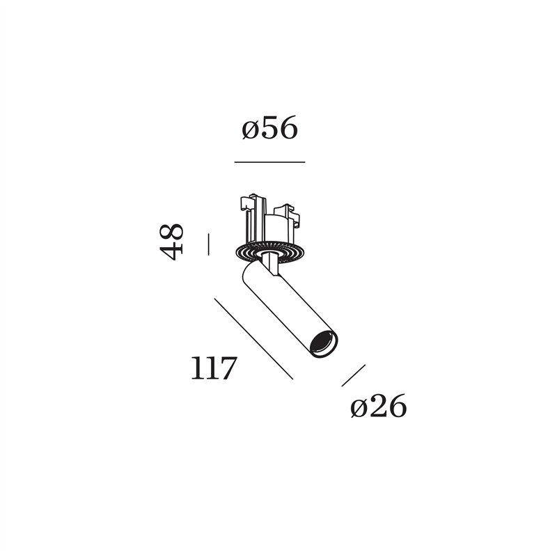 Wever & Ducré Match Trimless 1.0 Einbaustrahler