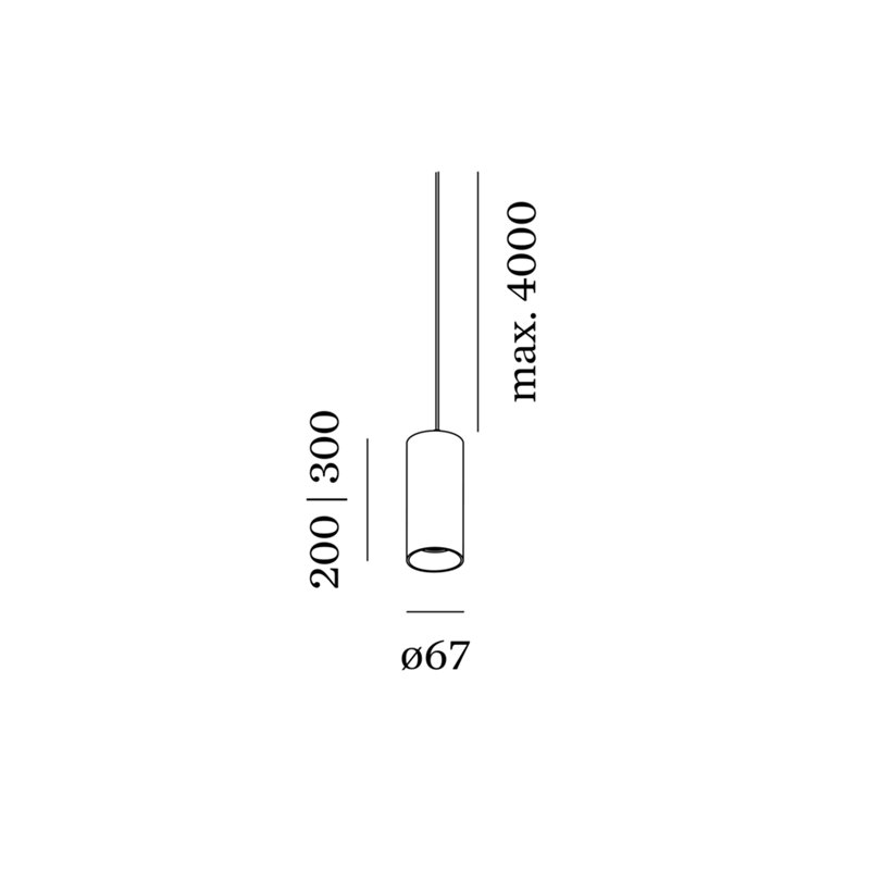 Wever & Ducré Ray Suspended 2.0 LED Lampe à suspension