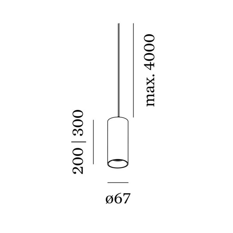Wever & Ducré Ray Suspended 3.0 LED Hängelampe