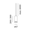 Wever & Ducré Ray Suspended 3.0 PAR16 Lampe à suspension