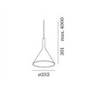 Wever & Ducré Shiek 3.0 E27 Lampe à suspension
