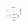 Wever & Ducré Kujo 3.0 Lampe à suspension