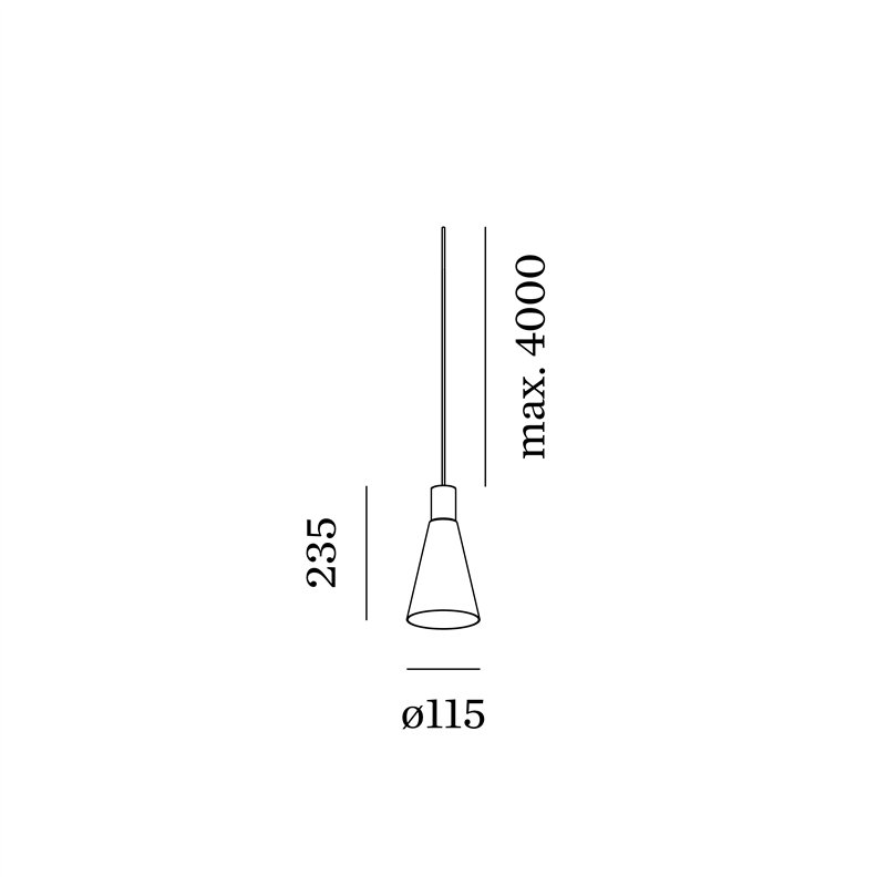 Wever & Ducré Odrey 1.5 Lampe à suspension