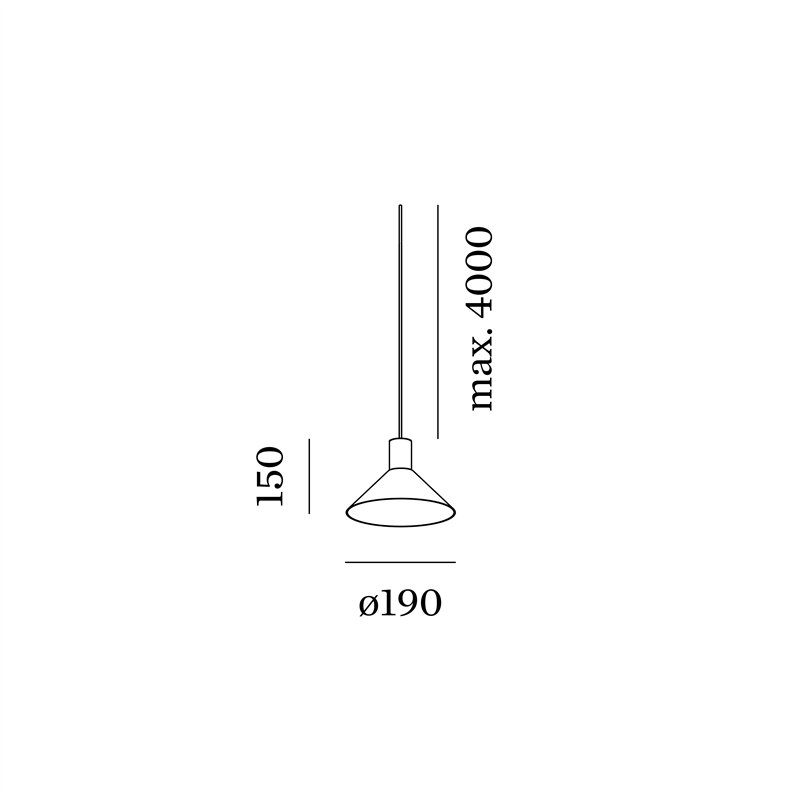 Wever & Ducré Odrey 1.6 Lampe à suspension