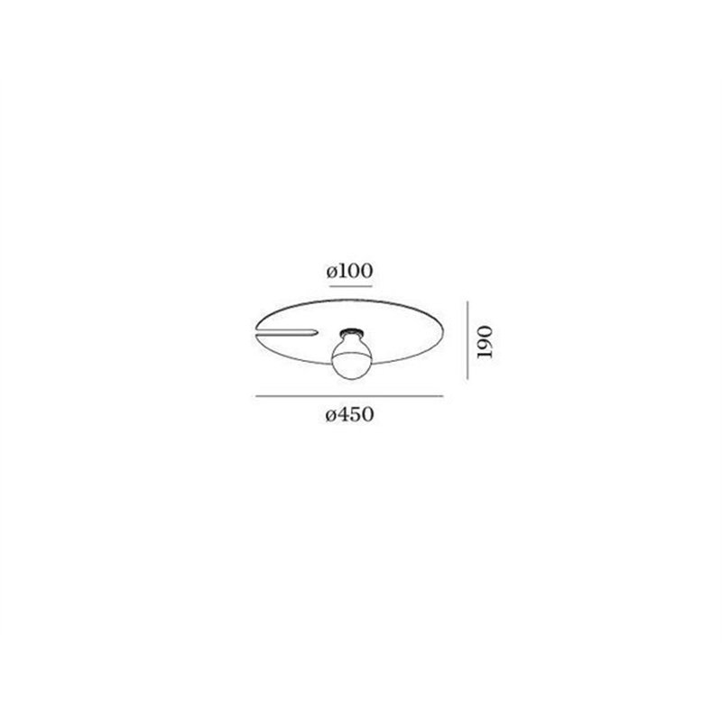 Wever & Ducré Mirro 2.0 Deckenlampe / Wandlampe