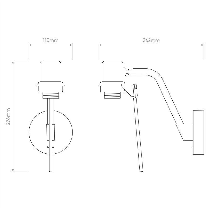 Astro Edward Wall Switched | Wandlampe