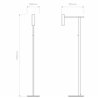 Astro Leda Floor | Stehlampe