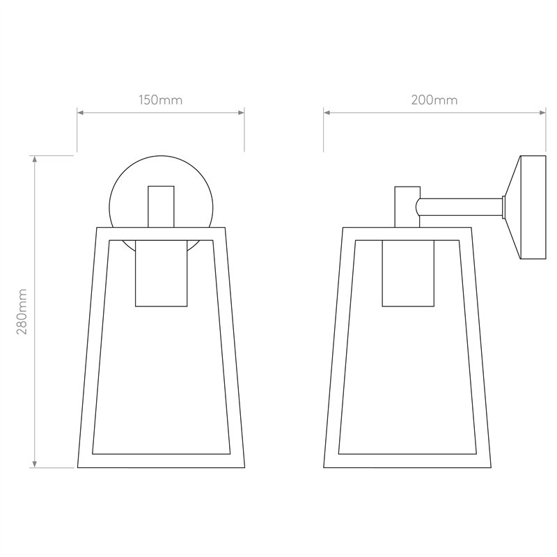 Astro Calvi Wall 215 | Wandlampe