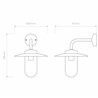 Astro Portree Wall | Wandlampe