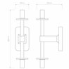 Astro Tacoma Twin | Wandlampe