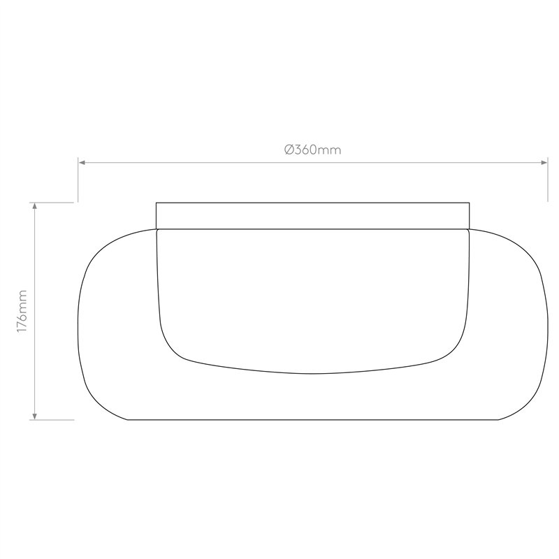 Astro Aquina Ceiling 360 | Deckenlampe