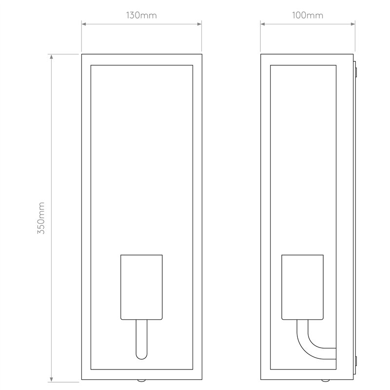 Astro Messina 130 | Wandlampe