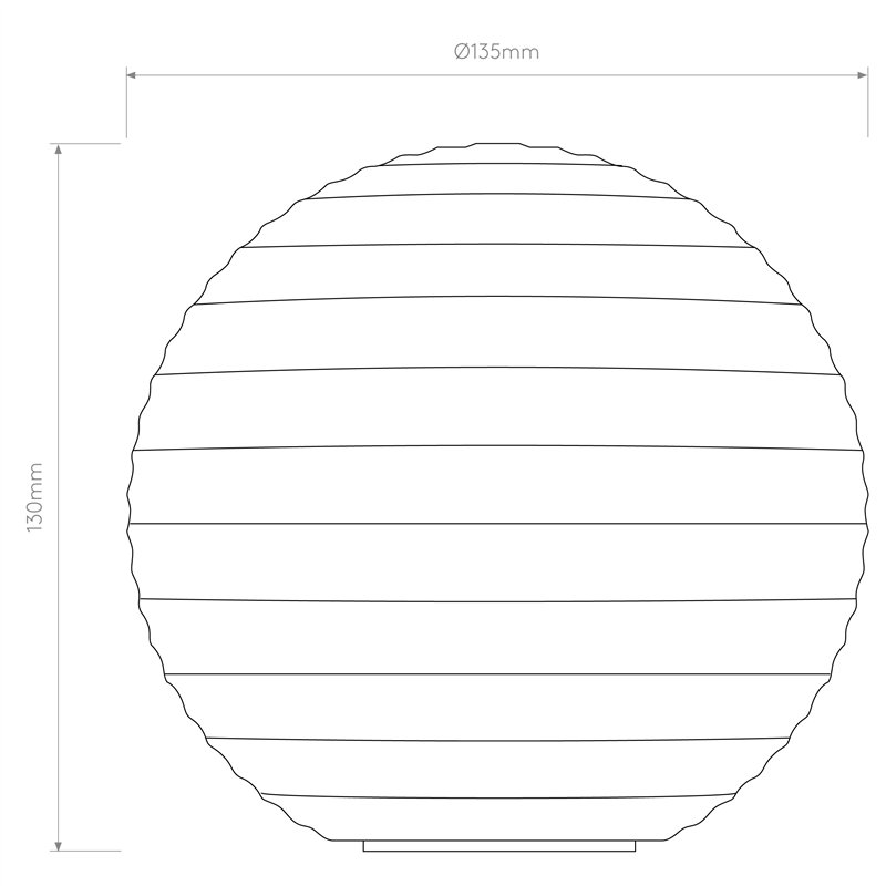 Astro Tacoma Ribbed Glass