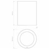 Astro Osca Round 140 Adjustable | Plafonnier