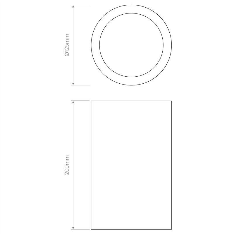 Astro Osca Round 200 | Deckenlampe