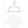 Astro Blanco Round Adjustable | Einbauspot