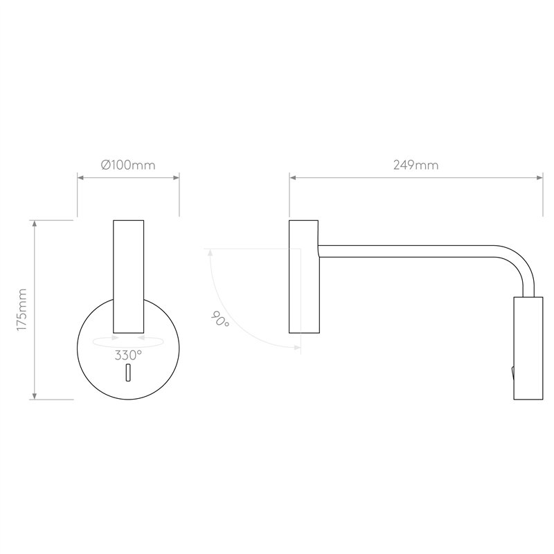 Astro Enna Wall LED | Wandlampe