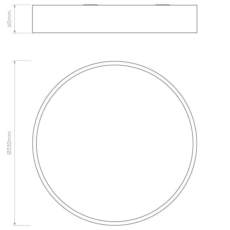 Astro Mallon LED | Plafonnier