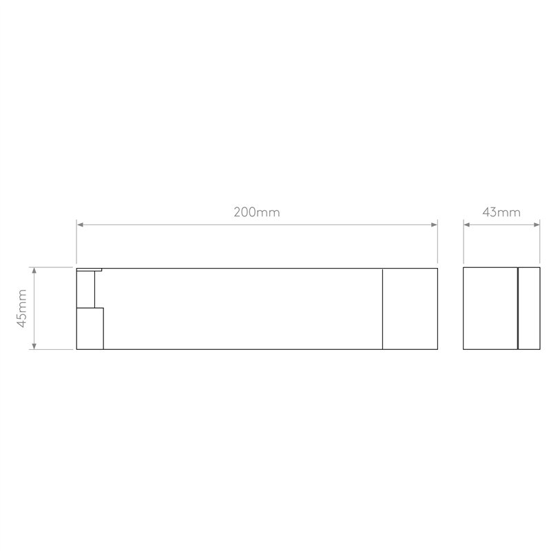 Astro Tosca LED | Wandlampe