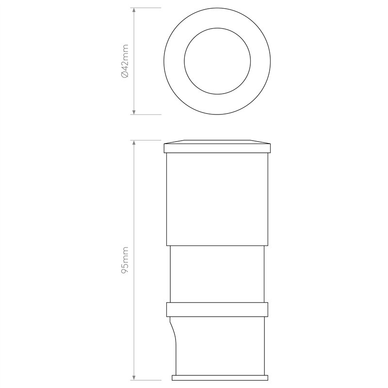 Astro Terra 42 LED | Lampe de sol