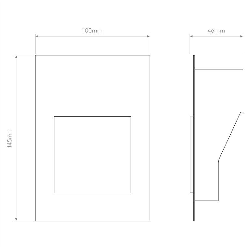Astro Borgo Trimless 65 LED | Spot encastré
