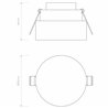 Astro Vancouver Round 90 LED | Spot encastré
