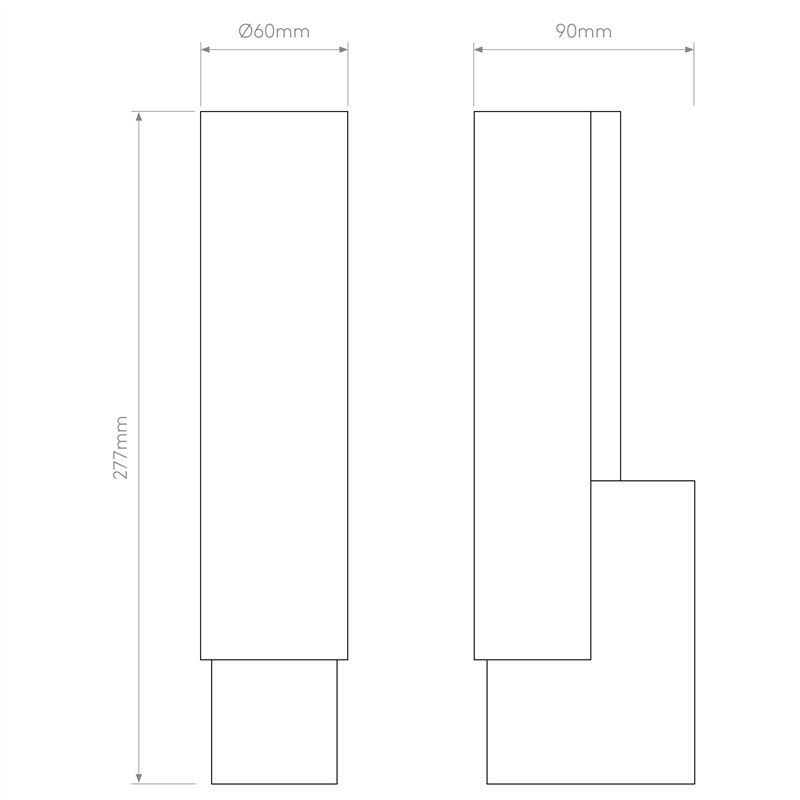 Astro Kyoto LED | Wandlampe