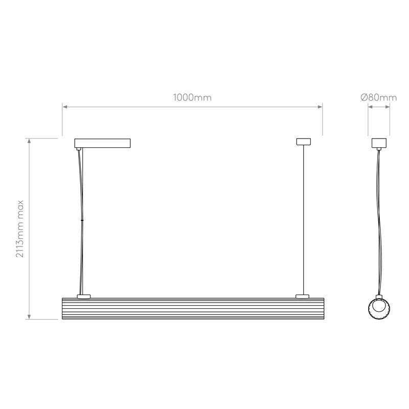 Astro io Pendant 1000 | Lampe à suspension