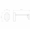 Astro Leda Swing Arm | Wandlampe
