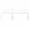 Astro Mondrian 600 Frame Mounted LED | Applique
