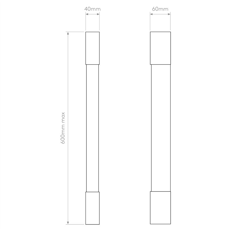 Astro Palermo 600 LED | Wandlampe