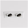 Astro Pinhole Square Twin Adjustable | Einbauspot
