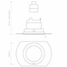Astro Pinhole Slimline Round Flush Adjustable Fire-Rated | Einbauspot