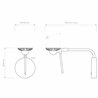 Astro Miura Swing Arm | Wandlampe