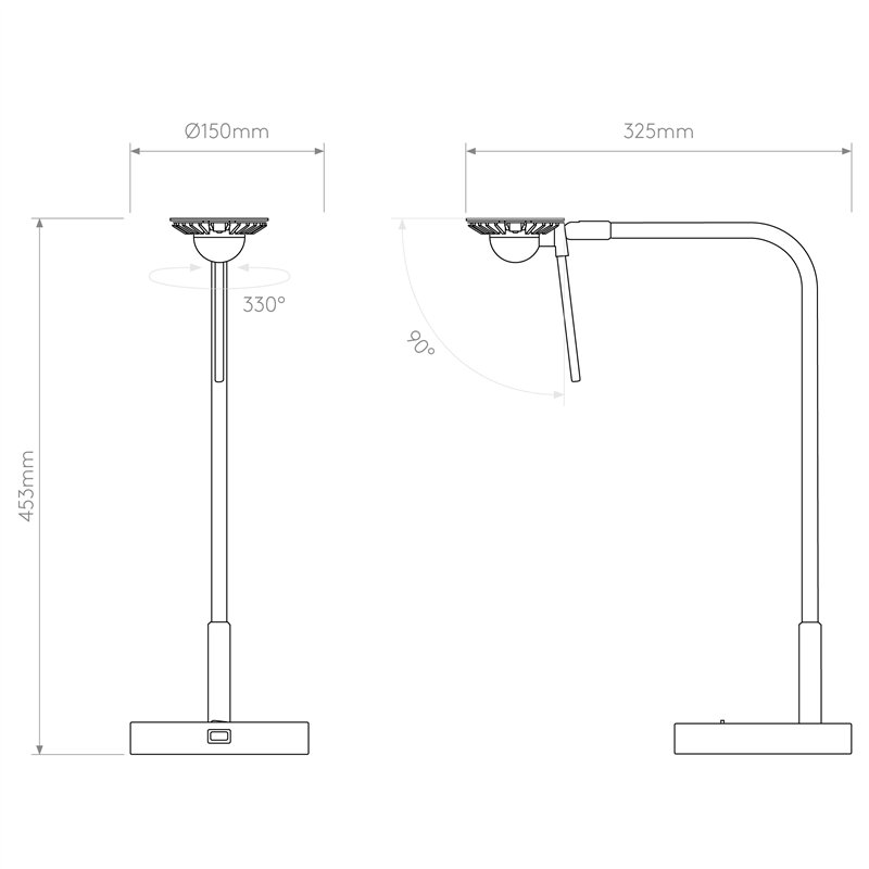 Astro Miura Desk USB | Lampe de table