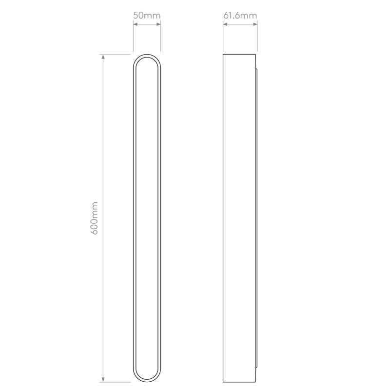 Astro Atticus 600 | Wandlampe