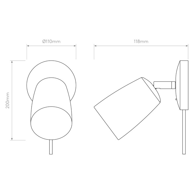 Astro Carlton Wall Plug-In | Applique