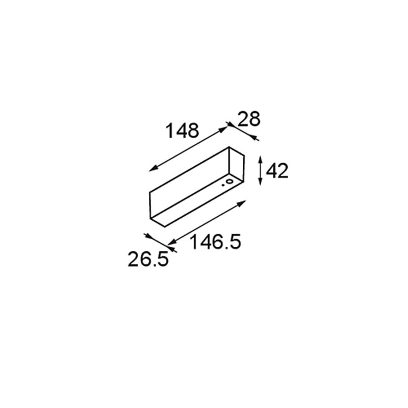 Modular Power Feed and Suspension Canopy Surface Square 5P DE