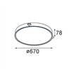 Modular Flat Moon Recessed 670 1x LED DI | Spot encastré