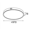 Modular Flat Moon Recessed 970 1x LED DI | Einbauspot