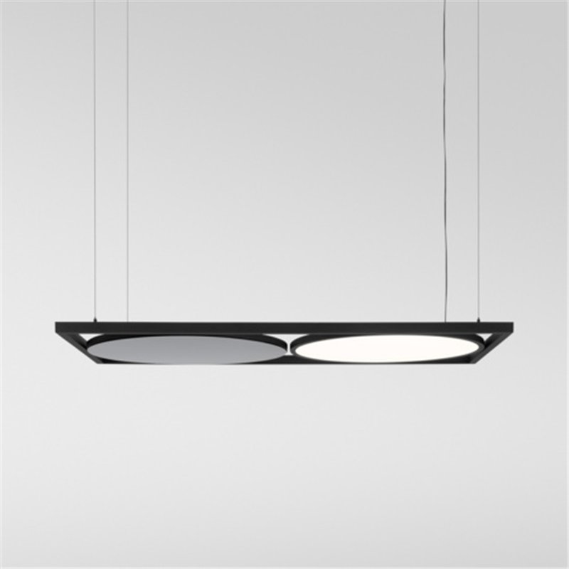 Modular Geometry Suspended Adjustable 672x1288 2x LED DE | Lampe à suspension