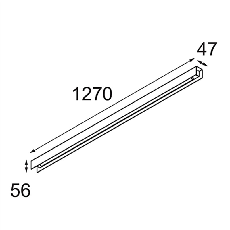 Modular United Surface 1274 1x LED DI | Plafonnier / Applique