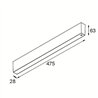 Modular LED Driver Constant Voltage 48V Surface (For Suspended Mounting) 150W